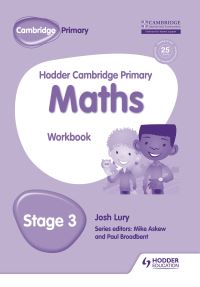 Book Cover for Hodder Cambridge Primary Mathematics. Workbook 3 by Josh Lury
