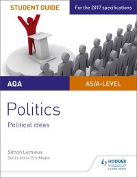 Book Cover for AQA A-Level Politics. Student Guide 3 Political Ideas by Simon Lemieux