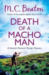 Book Cover for Death of a Macho Man by M C Beaton