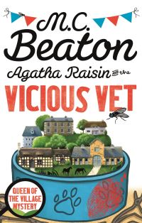 Book Cover for Agatha Raisin and the Vicious Vet by M C Beaton