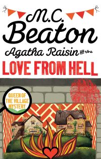 Book Cover for Agatha Raisin and the Love from Hell by M C Beaton