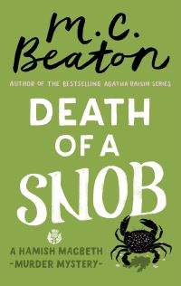 Book Cover for Death of a Snob by M C Beaton