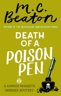 Book Cover for Death of a Poison Pen by M C Beaton