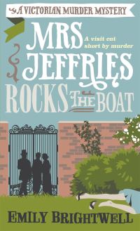 Book Cover for Mrs Jeffries Rocks the Boat by Emily Brightwell