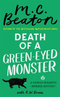 Book Cover for Death of a Green-Eyed Monster by M C Beaton, R W Green