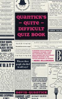 Book Cover for Quantick's Quite Difficult Quiz Book by David Quantick