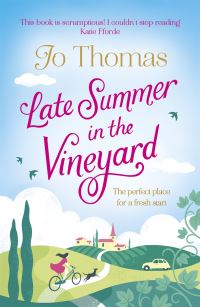 Book Cover for Late Summer in the Vineyard by Jo Thomas