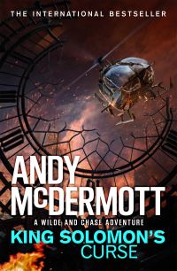 Book Cover for King Solomon's Curse by Andy McDermott