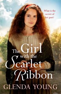 Book Cover for The Girl With the Scarlet Ribbon by Glenda Young