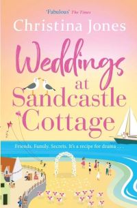 Book Cover for Weddings at Sandcastle Cottage by Christina Jones