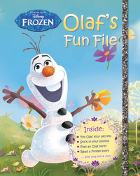 Book Cover for Disney Frozen Olaf's Fun File by Parragon Books Ltd
