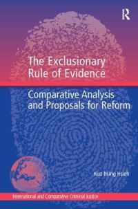 Book Cover for The Exclusionary Rule of Evidence by Guoxing Xie