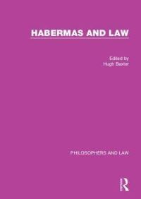 Book Cover for Habermas and Law by Hugh Baxter