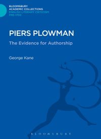 Book Cover for Piers Plowman by George Kane