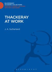 Book Cover for Thackeray at Work by John Sutherland