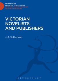Book Cover for Victorian Novelists and Publishers by John Sutherland