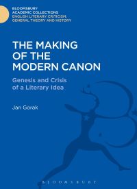 Book Cover for The Making of the Modern Canon by Jan Gorak