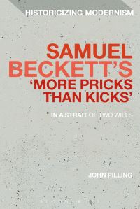 Book Cover for Samuel Beckett's 'More Pricks Than Kicks' by John Pilling