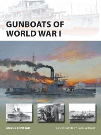 Book Cover for Gunboats of World War I by Angus Konstam, Paul Wright