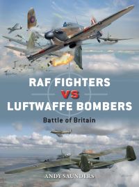 Book Cover for RAF Fighters Vs Luftwaffe Bombers by Andy Saunders
