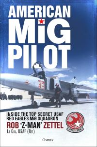 Book Cover for American MiG Pilot by Rob Zettel