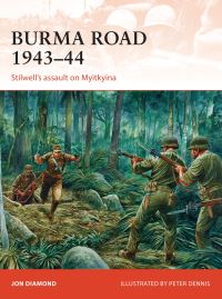 Book Cover for Burma Road, 1943-44 by Jon Diamond