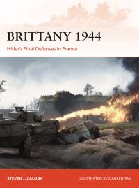 Book Cover for Brittany 1944 by Steve Zaloga