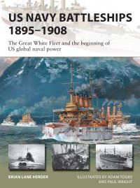 Book Cover for US Navy Battleships 1895-1908 by Brian Lane Herder