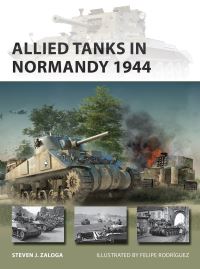 Book Cover for Allied Tanks in Normandy 1944 by Steve Zaloga