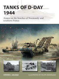 Book Cover for Tanks of D-Day 1944 by Steve Zaloga