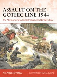 Book Cover for Assault on the Gothic Line 1944 by Pier Paolo Battistelli