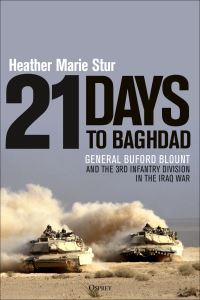 Book Cover for 21 Days to Baghdad by Heather Marie Stur