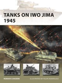 Book Cover for Tanks on Iwo Jima 1945 by Romain Cansiere