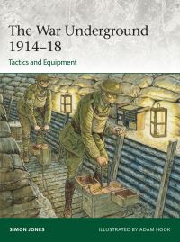 Book Cover for The War Underground 1914-18 by Simon Jones