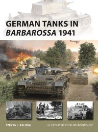 Book Cover for German Tanks in Barbarossa 1941 by Steven J Zaloga