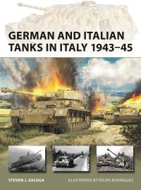 Book Cover for German and Italian Tanks in Italy 1943-45 by Steve Zaloga