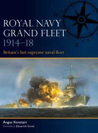 Book Cover for Royal Navy Grand Fleet 1914-18 by Angus Konstam