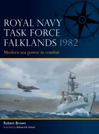 Book Cover for Royal Navy Task Force Falklands 1982 by Robert Brown
