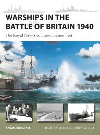 Book Cover for Warships in the Battle of Britain 1940 by Angus Konstam