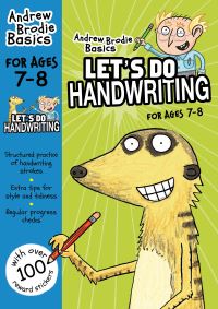 Book Cover for Let's Do Handwriting 7-8 by Andrew Brodie