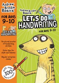Book Cover for Let's Do Handwriting 9-10 by Andrew Brodie