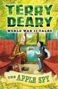 Book Cover for The Apple Spy by Terry Deary