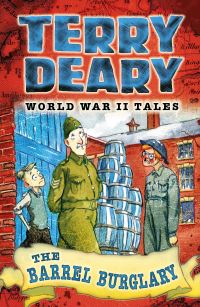Book Cover for The Barrel Burglary by Terry Deary