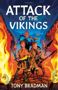 Book Cover for Attack of the Vikings by Tony Bradman