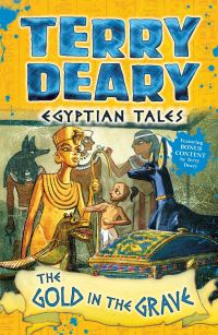 Book Cover for The Gold in the Grave by Terry Deary