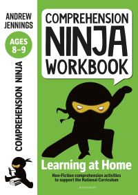 Book Cover for Comprehension Ninja Workbook for Ages 8-9 by Andrew Jennings