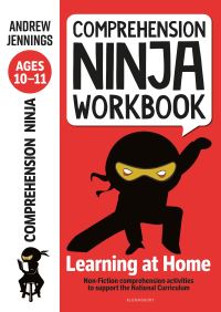 Book Cover for Comprehension Ninja Workbook for Ages 10-11 by Andrew Jennings