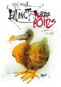 Book Cover for Extinct Boids by Ceri Levy