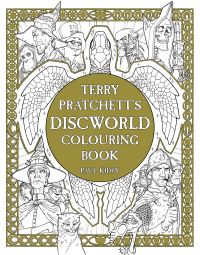 Book Cover for Terry Pratchett's Discworld Colouring Book by Paul Kidby