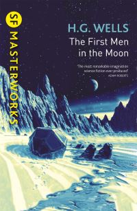 Book Cover for The First Men in the Moon by H. G. Wells